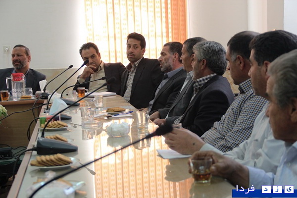 گزارش و گزارش تصویری:ديدار فرماندار تقت در محل بخشداري گاريزات و كهدوئيه با اعضای شوراها منطقه