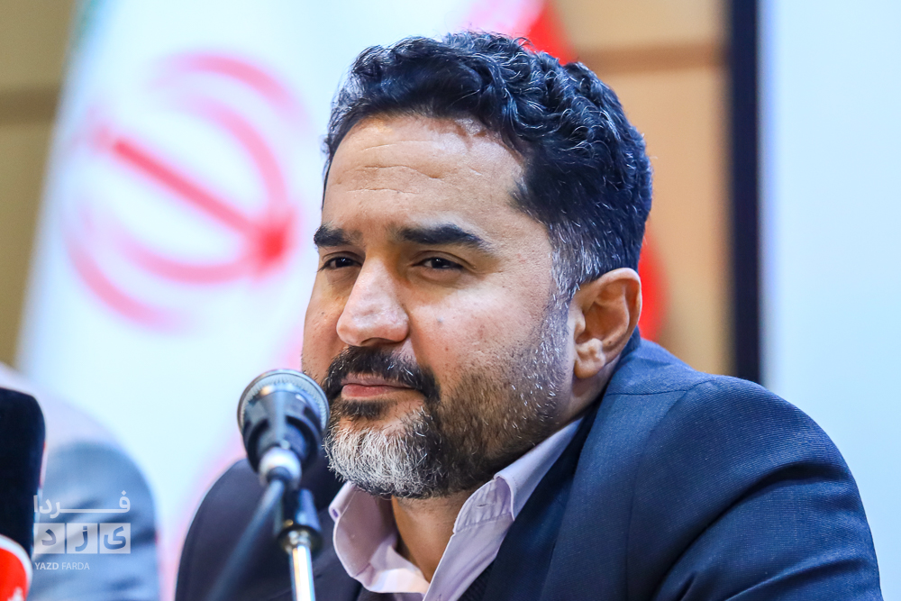 نشست خبری مدیر عامل آب منطقه‌ای یزد