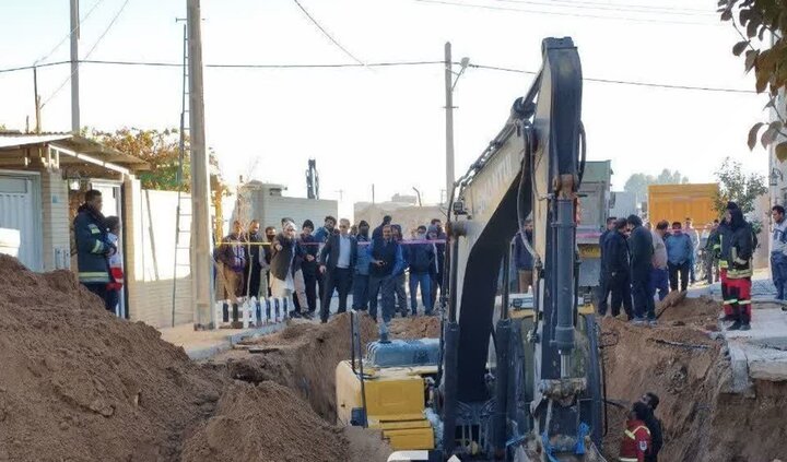 حادثه ریزش چاه در یزد جان یک مقنی جوان را گرفت