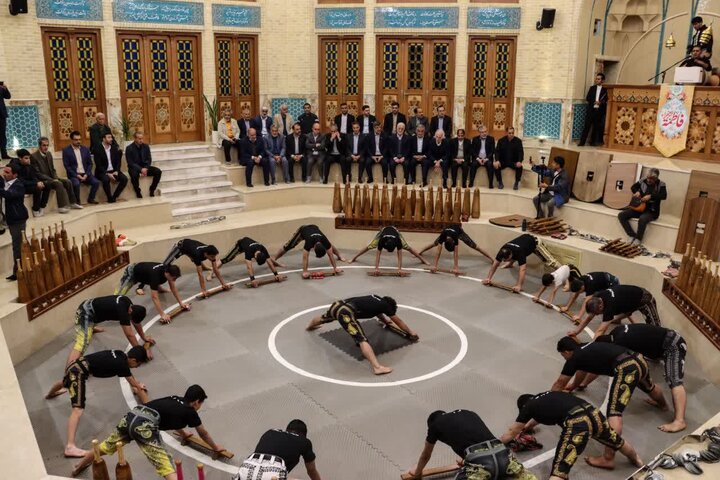 افتتاح مجتمع فرهنگی‌ورزشی «یزدباف» با بزرگ‌ترین گود زورخانه خاورمیانه در یزد