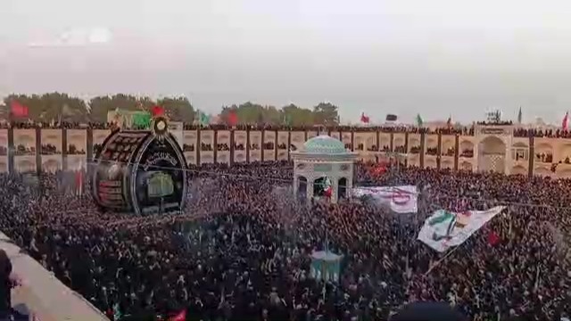 ببینید| مراسم دیدنی تشییع نمادین سیدالشهدا در اشکذر