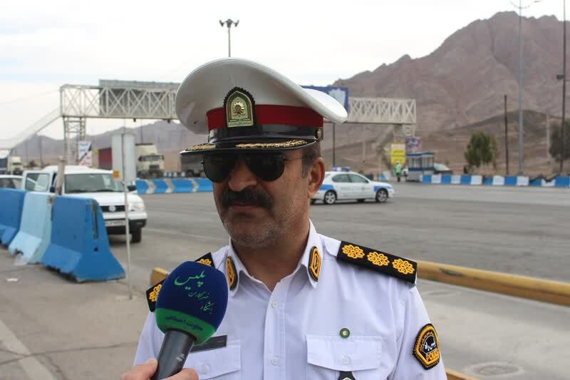 ممنوعیت تردد کامیون در محور یزد - تفت در روز اربعین
