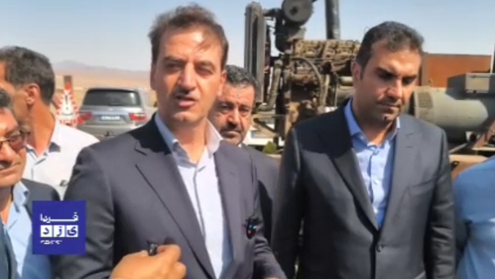 ببینید| بازدید از روند اجرای پروژه گازرسانی به ساغند و رباط پشت بادام