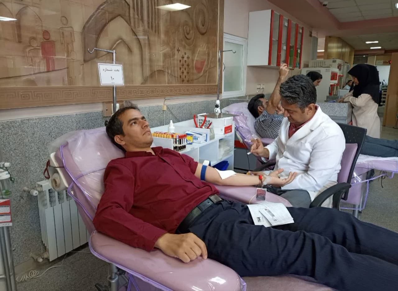 اهدای خون و پلاکت ۵۱ هزار و ۳۷۹ نفر یزدی در سال ۱۴۰۲