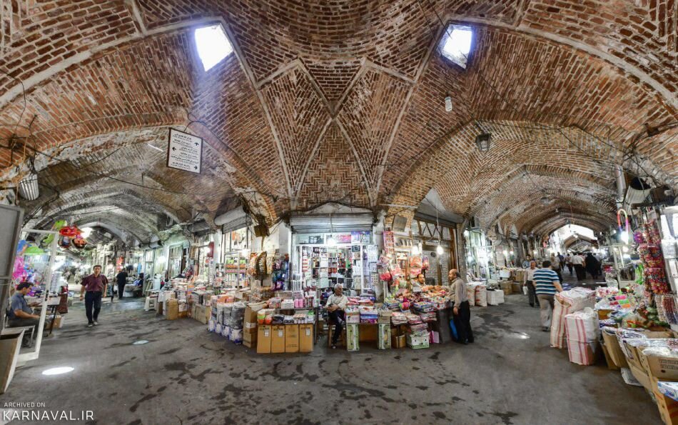 زیباترین بازار غرب ایران؛ بازار تبریز