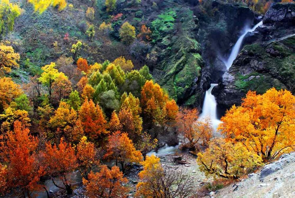 آبشار شلماش کجاست