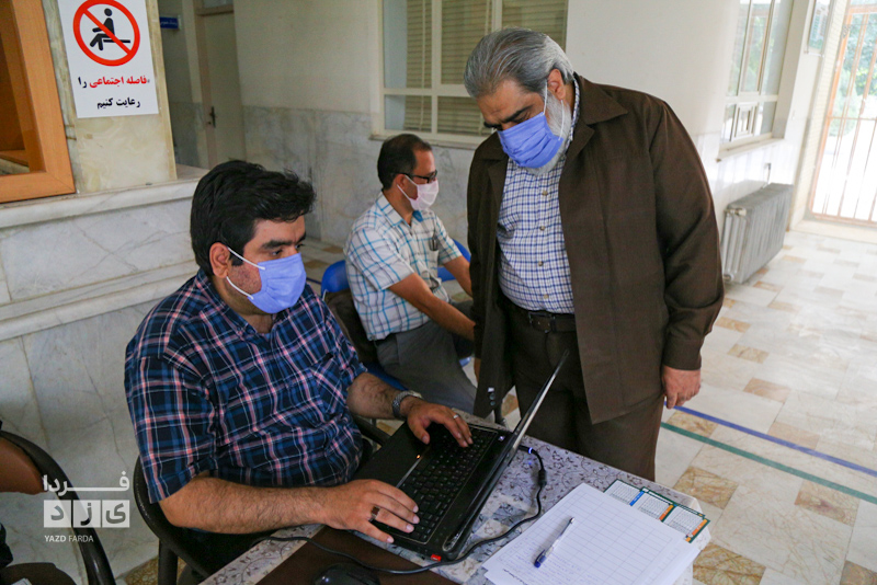 طرح ملی واکسیناسیون خبرنگاران در استان یزد