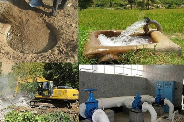 ۴ حلقه چاه به منابع تامین آب شهر رفسنجان افزوده شد