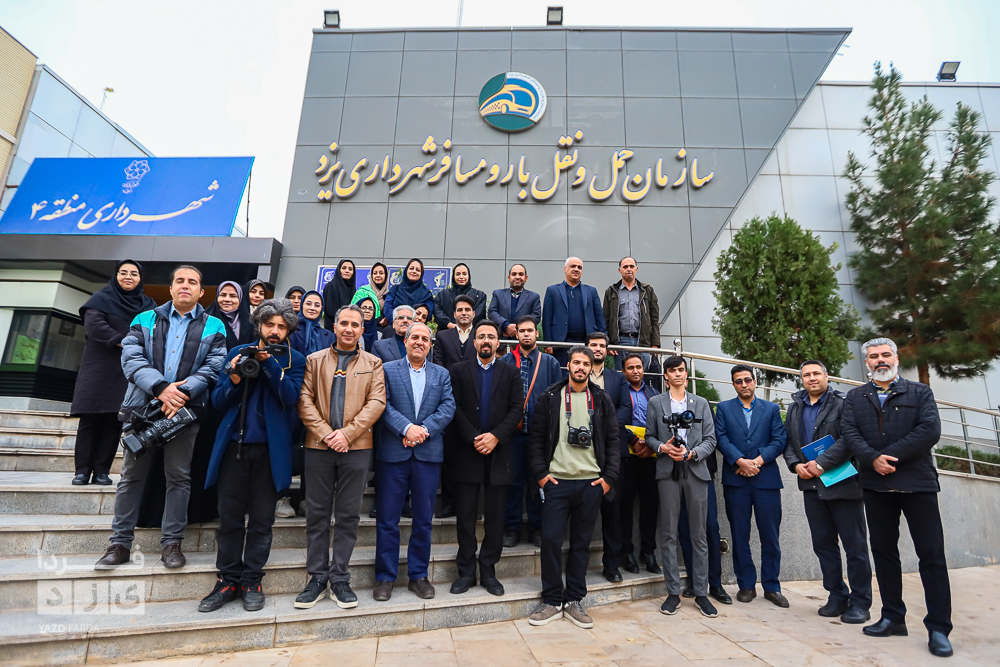 « سازمان حمل و نقل بار و مسافر» میزبان اتوبوس خبر شهرداری یزد