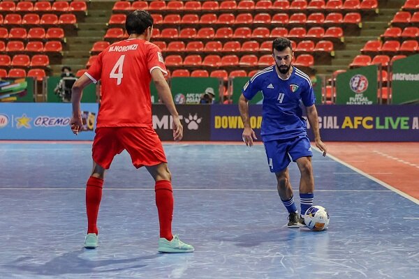 تیم فوتسال افغانستان نیمی از راه جام جهانی را طی کرد