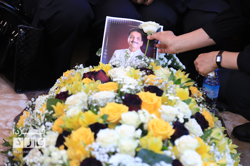 مراسم تشییع پیکر عضو سابق شورای اسلامی شهر یزد مهندس حمیدرضا قمی 