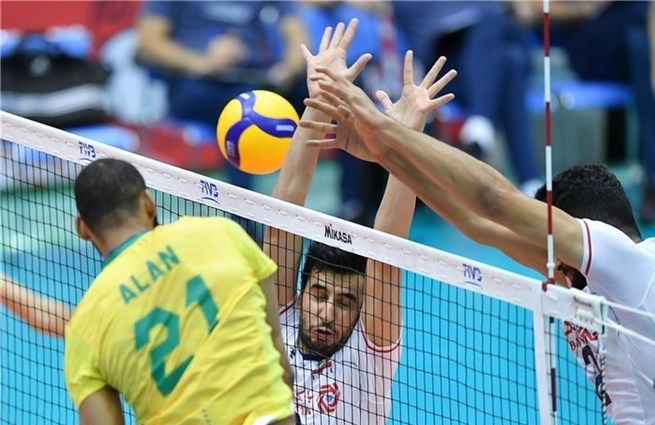 جام جهانی والیبال؛ ایران یک - برزیل 3 شکست تیم ملی والیبال ایران مقابل برزیل