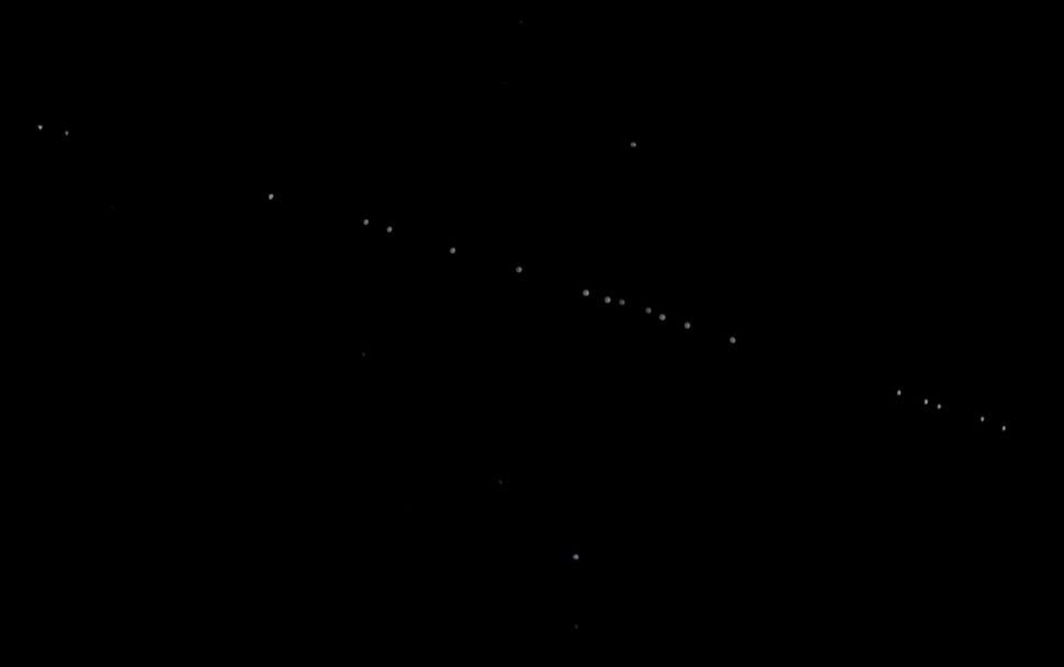 نورهایی که دیشب در آسمان دیدید، ماهواره‌های استارلینک بودند!