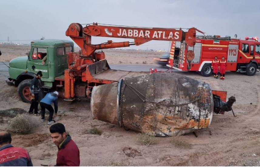 واژگونی مرگبار کامیون در خضرآباد یزد