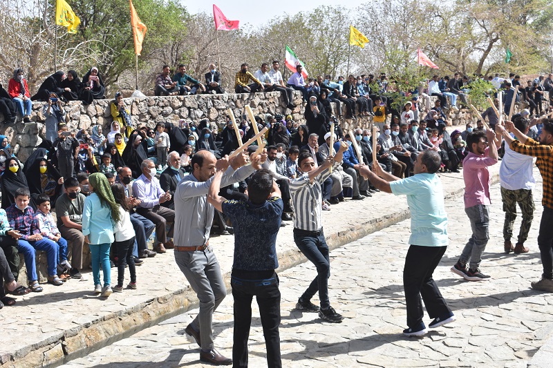 جشن  دورهمی نوروز دربخش آسفیچ شهرستان بهاباد برگزار شد