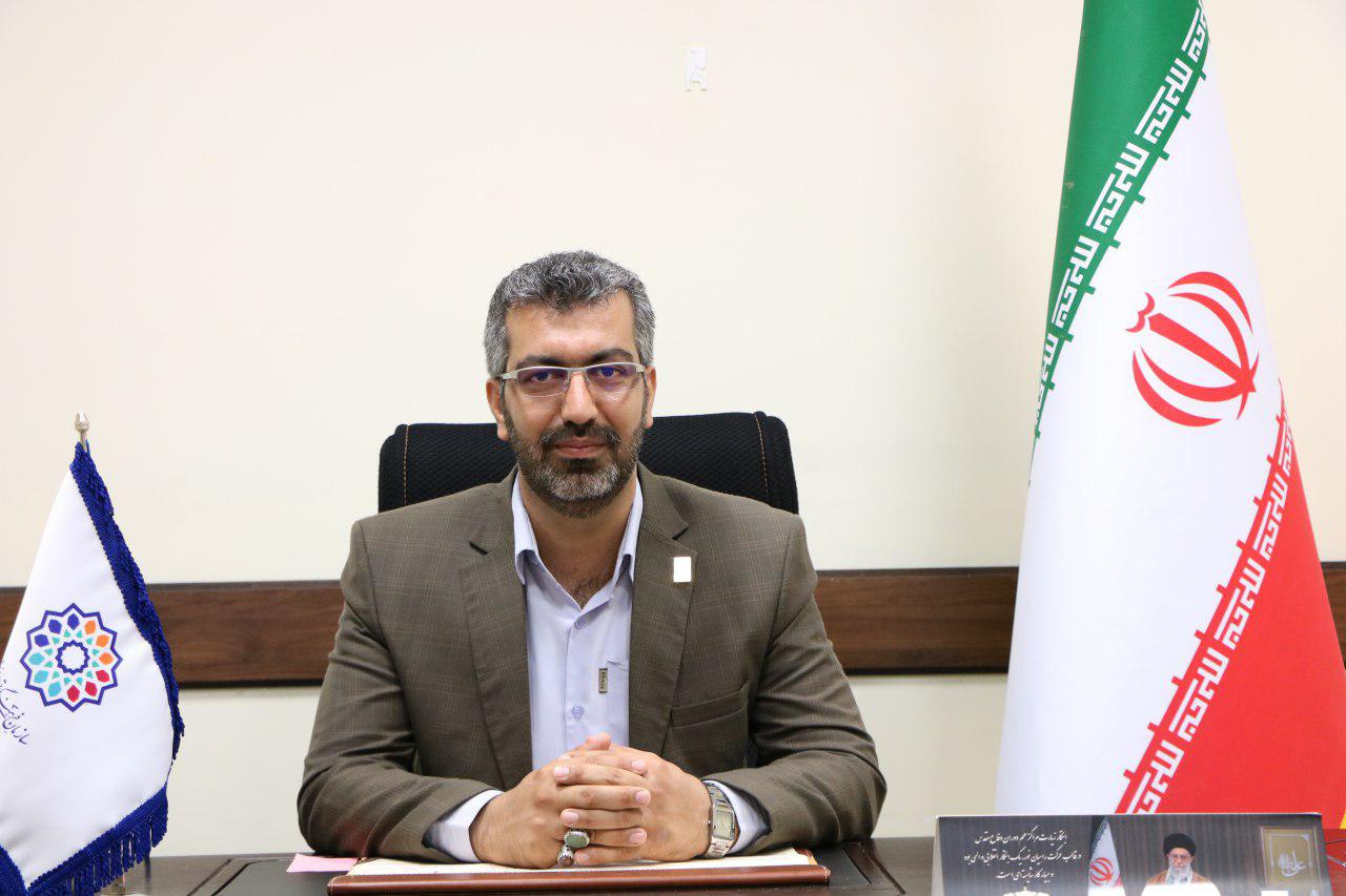 تصویرسازی امیرچقماق، نماد یزد در محل اجلاسیه کنگره ۴۰۰۰ شهید استان یزد