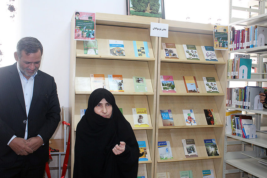 بخش نوسوادان کتابخانه عمومی «حاج علی‌اکبر کاظمینی» یزد افتتاح شد