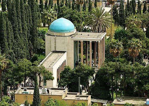 سعدی فرمانروای ملک سخن