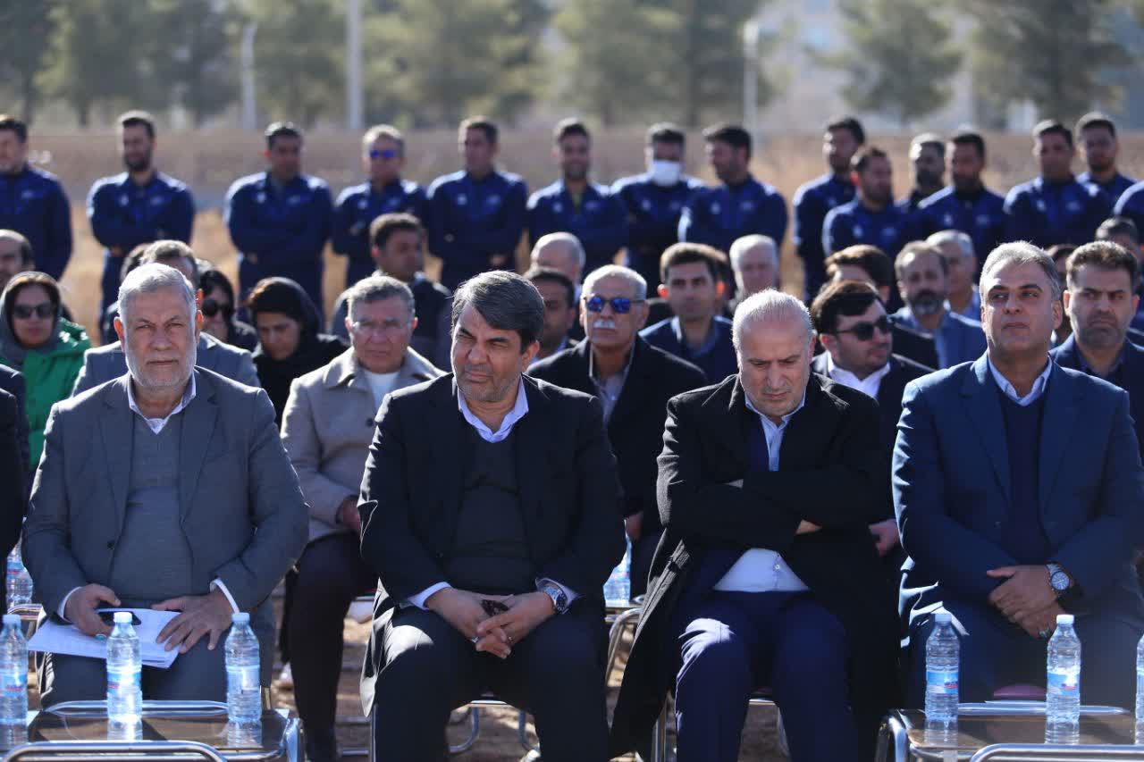 کمپ‌ شماره ۲ تیم‌های ملی فوتبال ایران کلنگ‌زنی شد