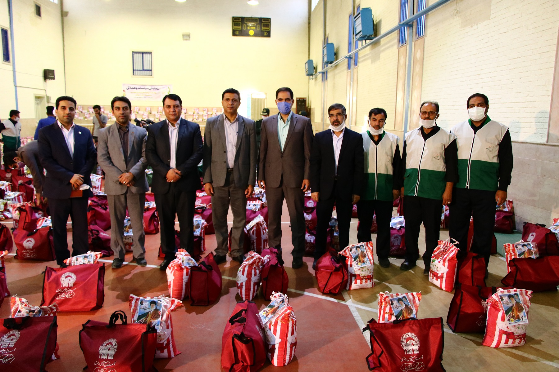 برگزاری رزمایش همدلی مومنانه شرکت برق منطقه ای یزد