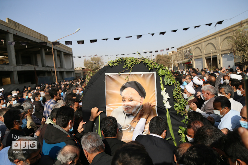 مراسم تشييع و خاکسپاری عالم ربانی حضرت آیت الله سید محمدعلی علاقه بند