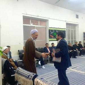 دیدار مدیراداره میراث میبد  با امامه جمعه موقت قم و میبد