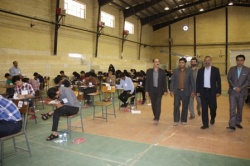گزارش تصويري بازدید فرماندار تفت از حوزه امتحان کنکور سراسری