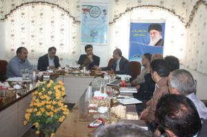 با ریاست فرماندار مهریز/جلسه شورای آموزش و پرورش مهریز برگزار شد 