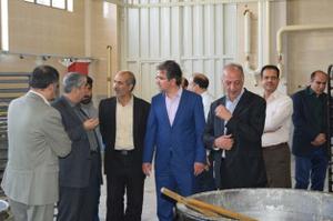 بازدید رییس سازمان صنعت معدن وتجارت استان یزد از واحد تولیدی  شیرینی سازی حاج خلیفه رهبر وشرکاء+گزارش تصویری