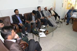 جلسه ستاد راهیان نور بخش نير و گاريزات