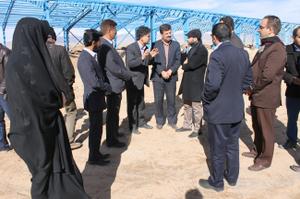 بازديد هيئت اعزامي معاونت توسعه روستايي و مناطق محروم كشور از طرح هاي مشاركتي بخش گاريزات