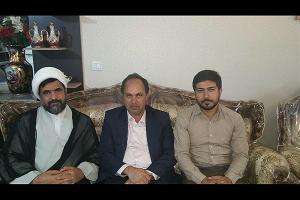 حضور هیأت رئیسه واحد یزد در منزل یادگار سردار شهید محمدعلی الله‌دادی/ دستور پیگیری و رفع مشکلات فرزند شهید حسنی