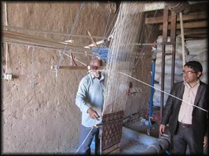 زیلوبافی اشکذر احیا شد