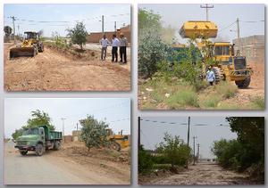 عملیات اجرایی بلوار اصلی روستای جهانآباد آغاز شد  عملیات اجرایی بلوار اصلی روستای جهانآباد آغاز شد