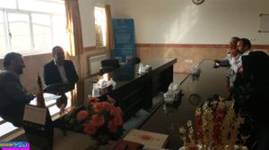 دیدار فرماندارمیبد با رئیس دانشکده فنی شهید صدوقی یزد