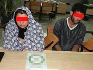 سارقان مساجد و اماکن متبرکه  یزد ،ابرکوه و تفت یک زوج  بودند!!