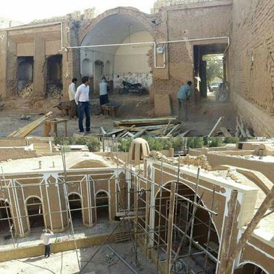 خانه تاریخی عادلی فر میبد مرمت گردید