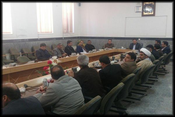 جلسه ستاد هماهنگي خدمات سفر بخش زارچ برگزار شد