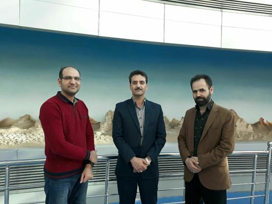   بازدید مهندس طلائی معاون محترم استاندار و فرماندار ویژه شهرستان از مجموعه علم و آسمان نمای گنبد مینا درپایتخت.