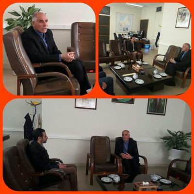 مدیرکل دامپزشکی یزد با مدیرکل صداوسیما دیدار کرد