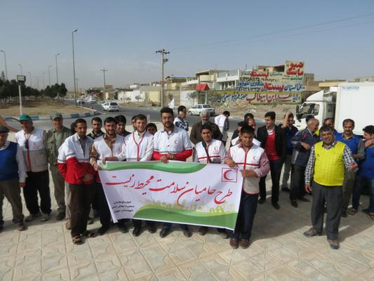 اجرای طرح حامیان سلامت محیط زیست در مهریز با حضور 40 داوطلب 