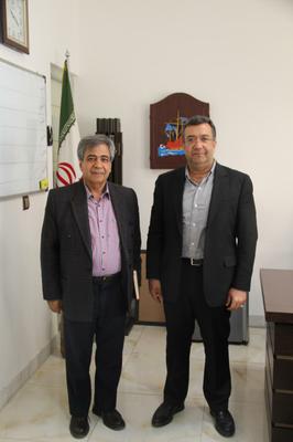 دیدار صمیمانه مدیرعامل سازمان فرهنگی اجتماعی ورزشی شهرداری یزد با پروفسور محمدحسین پاپلی یزدی