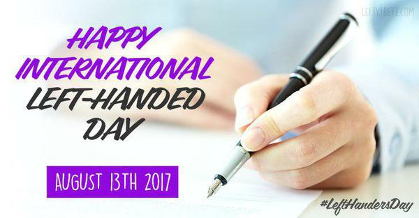 روز جهانی چپ‌دست‌ها International Lefthanders Day