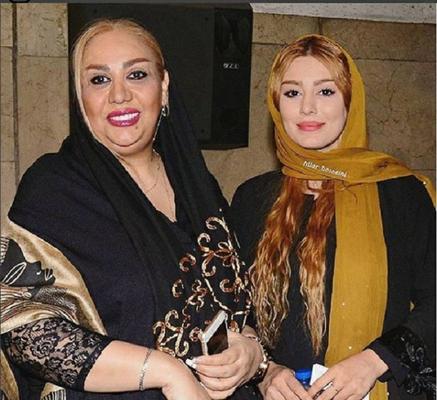 سحر قریشی کنار خاله اش/عکس 