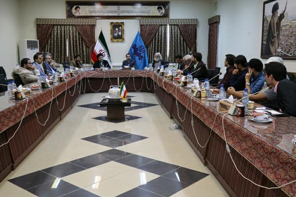 نشست هم اندیشی فعالان فضازی مجازی کنگره بزرگداشت آیت ا... حاج شیخ غلامرضا فقیه خراسانی در صدا و سیما برگزارشد