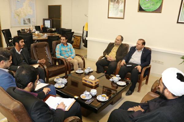 دیدار مسئولین جشنواره رویش با مدیر کل صدا و سیما 
