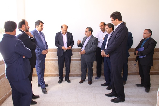 بازدید معاون سیاسی امنیتی استانداری یزد از پروژه های مدارس در حال ساخت شهرستان مهریز و ناحیه دو یزد 