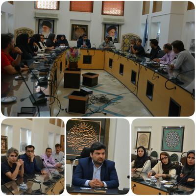 برگزاری اولین جلسه هماهنگی یازدهمین نمایشگاه سراسری صنایع دستی یزد