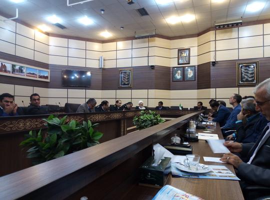 دومین جلسه ستاد خدمات سفر شهرستان مهریز ویژه نوروز 98 برگزار شد