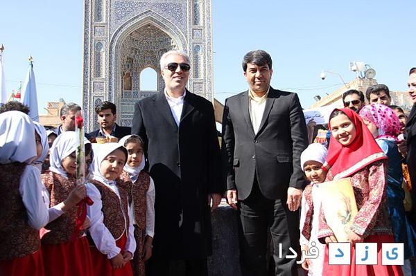 گزارش تصویری یزدفردا :رونمایی از لوح ثبت جهانی یزد و بازدید از نارین قلعه میبد  با حضور معاون رئیس‌جمهور و رییس سازمان میراث ‌فرهنگی کشور